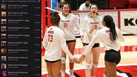 wisconsin volleyball team leaked images unedited video|Police investigate after private photos, videos of Wisconsin。